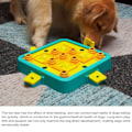 Miniatyrbilde 3 av 7: Hund puslespill leke hunder hjerne utdanning mentalt stimulering leker valp godter mat mater dispenser