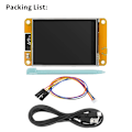 Miniatyrbilde 6 av 6: 2,8 Tommer Skjerm ESP32 for Arduino LVGL WIFI BT Utvikling Board 240*320 2,8 tommers LCD TFT Modul med Touch WROOM
