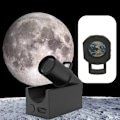 Miniatyrbilde 1 av 8: Måne Lampe Projektor Natt Lys Romantisk Måne Atmosfære Projektor For Månen Fantasy Lovers Par Selfie Soverom Dekor