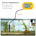 Miniatyrbilde 5 av 5: Fisk Tank LCD Digital Akvarium Termometer Temperatur Vann Måler Akvarium Temperatur Detektor Fisk Alarm Kjæledyr rekvisita Verktøy Aquatic