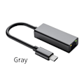 Pikkukuva 3 / 3: USB tyyppi C Ethernet sovitin verkko kortti USB C-tyyppi To RJ45 1000 Mbps Lan Internet kaapeli MacBook PC Windowsille