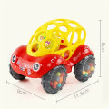 Miniatyrbillede 7 af 8: 1 PC Baby Bil Dukke Legetøj Vugge Mobil Klokkeringe Grip Gutta Percha Hånd Fangende bolde til nyfødte