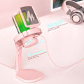 Miniatyrbild 7 av 7: USB typ-c mikrofon med RGB Lights Mute Noll Latency Monitoring Podcasting Mic for Gaming