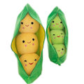 Pikkukuva 3 / 7: Söpöt lapset vauva pehmo lelu herne täytetty kasvi nukke Kawaii lapsille pojille