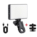 Miniatyrbild 7 av 7: LED Selfie Light Phone Fill Light 120 LED 3000mAh Rechargeable Portable Video Light for Tiktok Vlog Video Conference Selfie