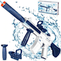 Miniatyrbillede 1 af 6: Vand pistol elektrisk automatisk Airsoft pistol vand pistoler glock svømmebassin strand fest