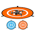 Miniatyrbild 5 av 6: Bästa kvalitet Drone Quadcopters Tillbehör Universell 55cm 75cm Vikbar Landing Pad RC Dron Mat Quadcopter Parkering Förkläde Förkläde Bud