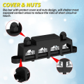 Miniatyrbild 2 av 9: Power Distribution Block  Bus Bar Terminal Block Terminal Studs Terminal Screw