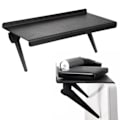 Miniatyrbilde 1 av 8: 2 In 1 TV Skjerm Topp hylle Rekk Justerbar Datamaskin Monitor Skrivebord Stativ TV Rack Lagring Rack