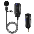 Pikkukuva 1 / 10: Lavalier Lapel Langaton mikrofoni Real Time Tallennus Vlog Mic Youtube Live haastattelu