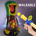 Miniatyrbilde 2 av 9: Funny Air Powered Safety Soft Bullet Gun Hit Me Hungry Shooting Duck Electronic Game Target Bullet Leker
