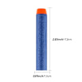 Miniatyrbillede 2 af 6: 100 stykker Dart Til Nerf Solid hårdt hoved 7,2cm Refill Dart Legetøj Pistool kugler