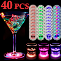 Pikkukuva 2 / 9: 40 kpl LED lasin valo pullo tarrat valot 6cm lamput