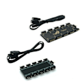 Pikkukuva 7 / 10: RGB SYNC Jakaja, 12V 4Pin RGB / 5V 3Pin ARGB SYNC HUB siirto jatkokaapeli