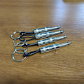 Miniatyrbillede 4 af 9: Guitar Nøglering Holder Nøgle Opbevaring Krog Væg Arrangør Dæk Rack Sort Sliver Nøgle Rack