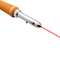 Miniatyrbillede 1 af 2: Golf Swing-Plane Training Aid Golf Pointer Laser Spot Retning