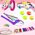 Miniatyrbillede 6 af 8: DIY Hånd Reb Fletning Sæt Armbånd Reb Væver Kit Hånd Reb Armbånd Maker Set