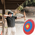 Pikkukuva 6 / 7: Outdoor Recurve jousi jousiammunta varusteet ammunta target
