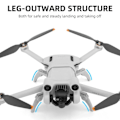 Miniatyrbilde 2 av 5: Sammenleggbart Landingsutstyr for DJI Mini 3 Pro Extensions Forhøyede gir Støtte Bein Beskytter Stativ for DJI Mini 3 Pro