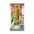 Miniatyrbillede 8 af 10: Robotime Rolife DIY Book Nook Japanese Sakura Densya in Books Serie Træ Miniature Hus