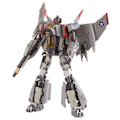 Miniatyrbillede 4 af 6: Thunder Warrior Blitzwing Transformation Masterpiece Action Figur Legetøj Film Model