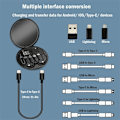 Pikkukuva 4 / 7: 60W C-tyyppi USB C To Mikro USB Valaistus pikalataus sovitin sarja