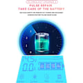 Miniatyrbild 7 av 7: Bil batteri laddare hög effekt 400W LED display snabb laddning 12V-24V smart puls reparation