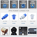 Pikkukuva 6 / 7: 1PC Powercon liitin 3 nastaa 20A 250V naaras pistoke