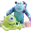 Miniatyrbillede 1 af 4: Kawaii Sulley Mike Monsters Universitet Udstoppede Plys Dyr Legetøjssæt
