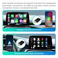 Miniatyrbilde 3 av 7: Carplay Ai Box Android Auto Wireless Adapter Smart Ai Box Car OEM Wired To Wireless USB Dongle