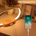 Pikkukuva 7 / 8: Monitoimi Langaton Laturi Pad Teline Kello LED Pöytä lamppu Yö Valo USB Portti Nopea lataus asema telakka