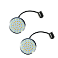 Miniatyrbilde 2 av 8: 4 STK 1157 Bullet 2 tommer Switchback LED Front Sving Signal Lys Pærer For Harley Davidson