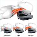 Miniatyrbillede 5 af 7: Nakke Smertelindring Massager Air Soft Brace Nakke Varm Kompress cervikal Disc Brok EMS terapi enhed