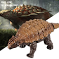 Miniatyrbild 3 av 7: Elektrisk Dinosaurie Leksaker Fjärrkontroll Ankylosaurus Moving Promenad Simulering Djur Modell
