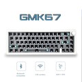 Miniatyrbild 6 av 6: Hot Swappable Mekanisk Tangentbord Gasket Bluetooth 2,4G RGB Bakgrundsbelyst Gasket Struktur Tangentbord 3 Läge Anpassat Tangentbord