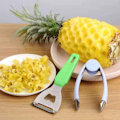 Miniatyrbillede 2 af 9: Ananas kniv skræller rustfrit stål skrælning ananas