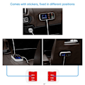 Miniatyrbillede 3 af 7: 8 porte USB bil oplader QC3.0 PD hurtig opladning telefon oplader 40W 8A multi USB stik med LED display