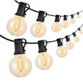 Pikkukuva 1 / 7: Juhla LED Globe String Light Fairy LED G40 Ulkona joulu juhliin puutarha koriste seppele lamppu