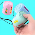 Miniatyrbild 2 av 5: Flera funktioner Fidget Spinner Magic Colorful Beans Finger Spinning Lättrar Stress Dekompression Verktyg