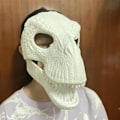 Miniatyrbillede 2 af 4: Dinosaur Maske Komfortabel Unik Aktivitet Mund Funktion Maske