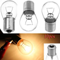 Miniatyrbilde 4 av 5: 10 stk bil sving signal lys bil dobbel glødetråd halogen pære