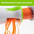 Miniatyrbilde 5 av 7: 1 stk Heavy Duty Spiralizer Slicer Grønnsak Spiral Slicer Cutter Courgette Pasta Nudler Spaghetti Multifunksjonell Bruk