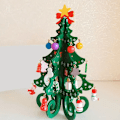 Miniatyrbillede 1 af 10: Kreativ Gør-det-selv Træ Jule Træ Vindue Butik Indkøbscenter Desktop Display Rekvisitter Ornament