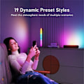 Miniatyrbilde 5 av 7: RGB Symphony Lights LED Desktop Atmosfære Natt Lys Musikk Rhythm Ambient Pickup Lampe
