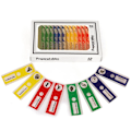 Miniatyrbild 5 av 9: Ficka Mikroskop Barn Science Toy Kit 60-120x Educational Mini Handheld Microscope with LED Light