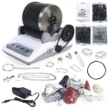 Miniatyrbilde 1 av 6: 220V Rock Tumbler Kit DIY Elektrisk Rock Tumbler Leketøy med Rough Edelsteiner Polering