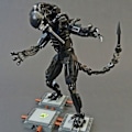 Pikkukuva 3 / 4: Prometheus Aliens Vs Predator Space Aliens Figuuri Mech malli Rakennus palikoita tiilet lelut lapsille