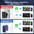 Miniatyrbilde 6 av 6: CarlinKit 5.0 Wireless CarPlay Wireless Android Auto Box 2.4G og 5.8Ghz WiFi BT Auto Connect Plug and Play For Kablet AA CP Cars