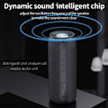 Pikkukuva 7 / 7: Tehokas Bluetooth Kaiutin Basso Langaton Kannettava Subwoofer Vedenpitävä Ääni Box Tuki TF, TWS, USB Flash asema