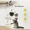 Miniatyrbillede 6 af 7: Elektronisk Bevægelse Katte Legetøj YoYo Lifting Ball Elektrisk Flutter Interaktiv Kat Teaser Legetøj
